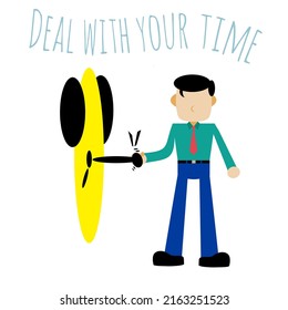 Illistration vector graphic of being enjoy for any situation without compliment