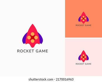 VECTOR DE DISEÑO DE LOGOTIPO DE JUEGO DE CONEXIÓN ABSTRACTO ILLLUSTRATION