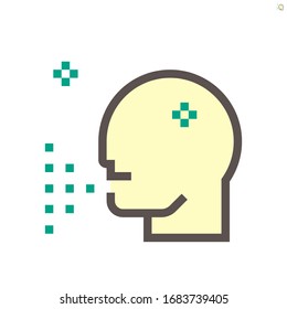 Vektorillustration-Icon Design, 48x48 Pixel perfekt und editierbar Strich.