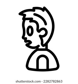 Diseño de iconos de la línea del vector de enfermedades