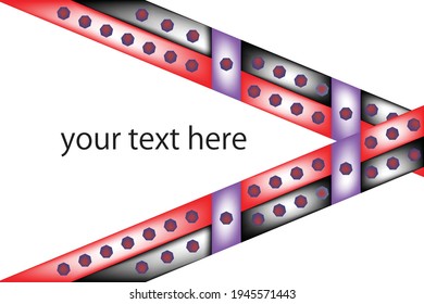 illstration abstract pole construction background