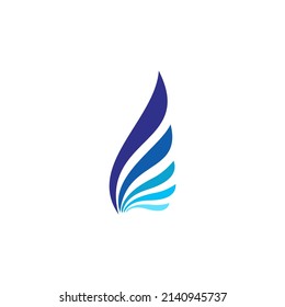 illuatration logo wing icon image