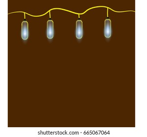 illuminated lamps.