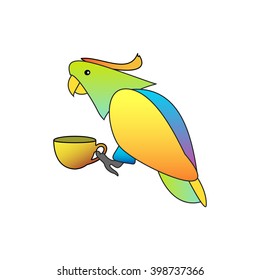 Illuminated Parrot