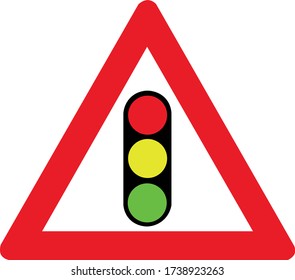 Illuminated Pointing Device Sign. Vector illustration.