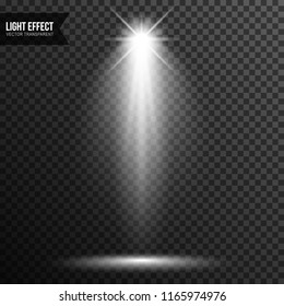 Illuminated scene, spotlight, stage, light effect vector transparent