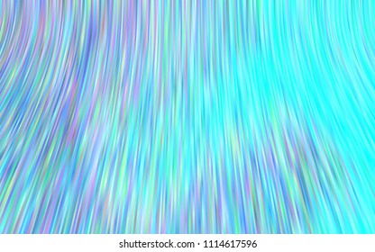 Illuminating lines, vibrant gradient color. Luminous texture. Bright, neon stripes. Vector illustration. Modern geometrical abstract pattern with staves Holographic background