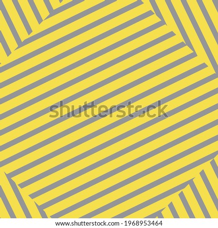Illuminating Ultimate gray Color 2021. Abstract geometric background. Diagonal simle striped line pattern. Flat design. Template for paper, textile, paper. Vector illustration