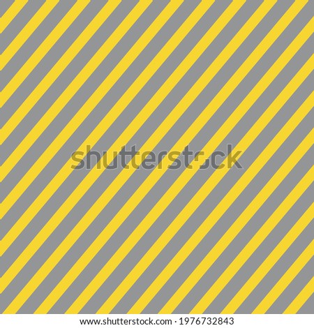 Illuminating Ultimate gray Color 2021. Diagonal simle striped line pattern. Abstract geometric background. Flat design. Template for paper, textile, paper. Vector illustration