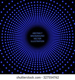 Illumination abstract background. Vector Illustration