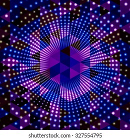 Illumination abstract background. Vector Illustration