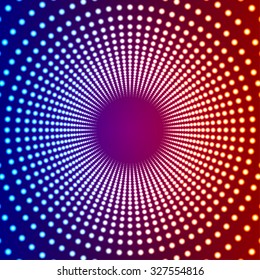 Illumination abstract background. Vector Illustration