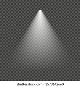 illumination, transparent effects on a dark background, vector