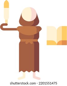 ilustración de material de elemento de diseño aislado del iluminador. Vector de fondo blanco