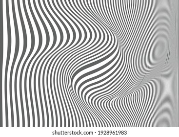 Ilusión 8 sobre fondo blanco