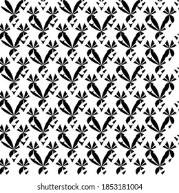 Illusion Abstraktes schwarz-weißes Muster. Monochrome Muster. Optische Illusion. Op Art.