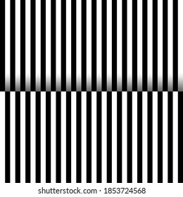 Illusion Abstract black and white pattern. Monochrome pattern. Optical illusion. Op art.