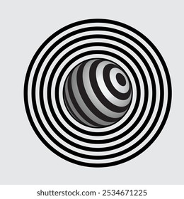Ilusión Arte e Ilustración Vector Archivo