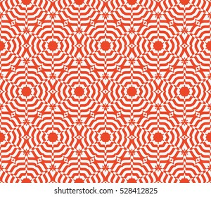illusion art. seamless floral pattern. vector illustration. rose color