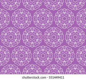 illusion art. seamless floral pattern. vector illustration. lilac color. for invitation, wallpaper
