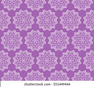 illusion art. seamless floral pattern. vector illustration. lilac color. for invitation, wallpaper