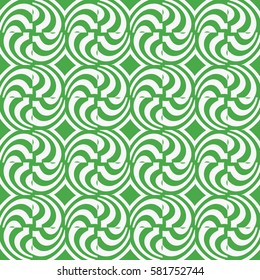 illusion art. seamless geometric pattern. vector illustration. for invitation, wallpaper