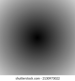Die Illusion eines schwarzen Lochs, das dunkel aussieht
