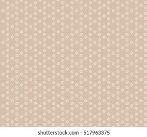 Illusion Cube. Vector illustration. light brown color. For interior, design, wallpaper.