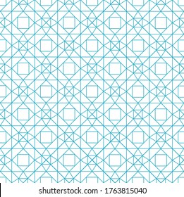 Illusion geometric seamless pattern, good for use as a paper gift wrap, fabric or cloth pattern, or decoration wallpaper 