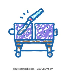 illusion magic doodle icon sketch vector. illusion magic sign. isolated symbol illustration