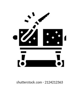 illusion magic glyph icon vector. illusion magic sign. isolated contour symbol black illustration