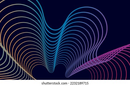 Illusion stripes, background color stripe optical abstract design. Background from lines and waves.