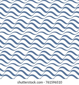 Illusion stripes seamless vector pattern