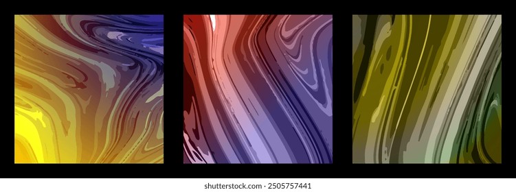 The illusion is the texture of marble patterns. The illusion of liquid art. Colored abstract background. Interior design, paintings, covers and creative ideas