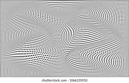 Illusion of a trendy minimalist background. Geometric background, waves and stripes, sky abstract.