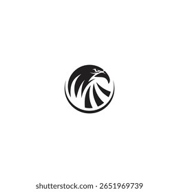 illusion vector bird design logo