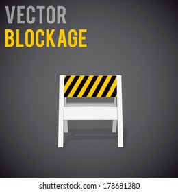 illustartion of blockage.