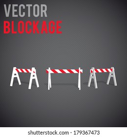 illustartion of blockage.