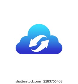 nube de iconos de iluminación con tecnología informática de concepto de color degradado adecuada para el logotipo y más. 