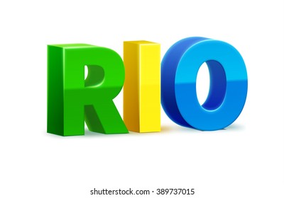 Illustartion of rio 2016 games eps 10