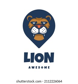 Illustartion vctor graphic of Lionr, good for logo design