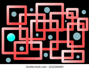 Gráfica vectorial de ilustración del fondo del abstacto 