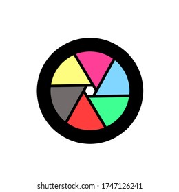illustation vector graphic of circle icon 