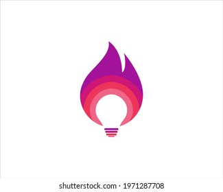 Illustrasi vektor of  electrical logo 