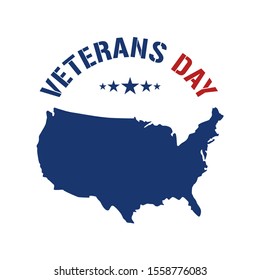 illustrasion veterans day america 11th november