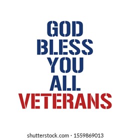 illustrasion veterans day america 11th november