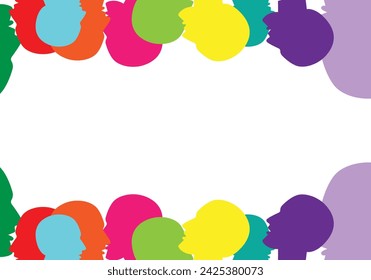 La Ilustración de la Diversidad Fondo de Cabeza Humana