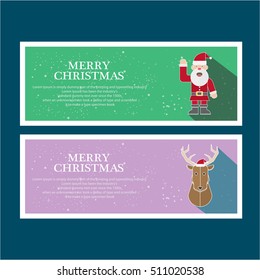 Illustrate vector christmas for greeting theme set