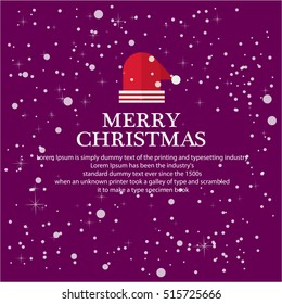 Illustrate vector christmas for greeting theme set background 