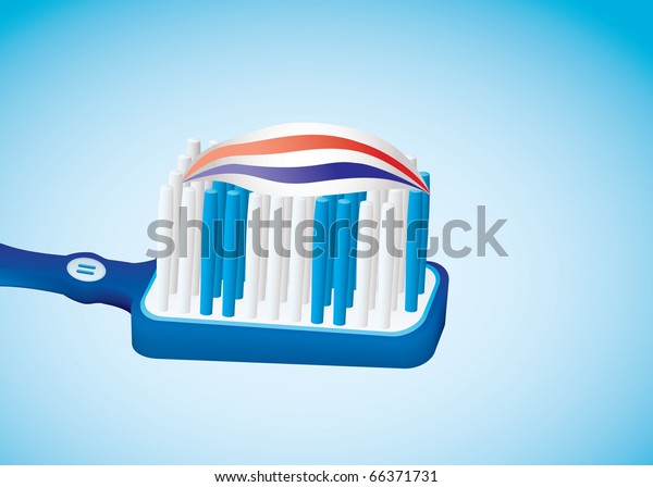 red white and blue striped toothpaste